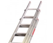 Triple Aluminium Extension Ladders (3.5m - 9.0m)